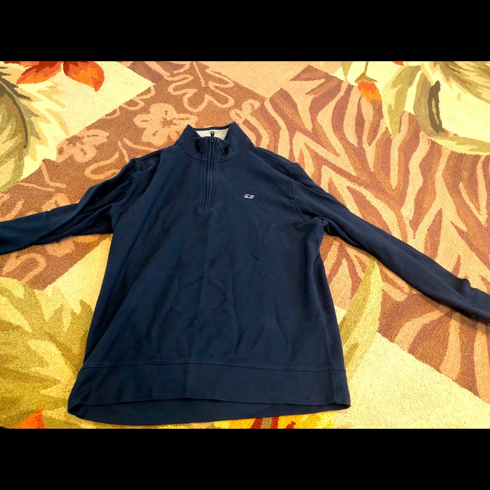 Vineyard Vines Palm Beach 1/4 Zip Sweater M
